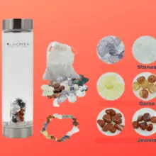 Slim Crystal Water Bottle | You Review, It's Up To You to Buy